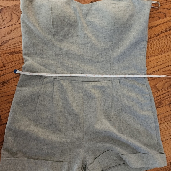 AKIRA grey strapless pantsuit - Picture 4 of 4